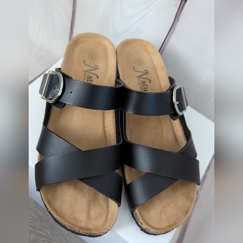 Natural Reflections sandals
